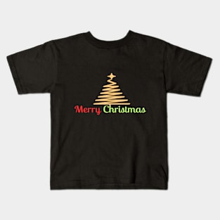 Merry Christmas Graphic Design | Happy Holidays | Christmas Clothes Kids T-Shirt